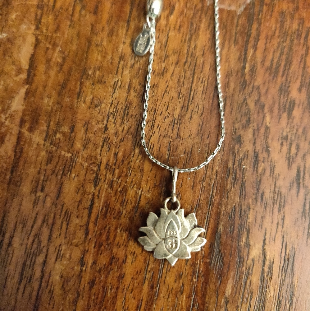 Alex and ani lotus charm